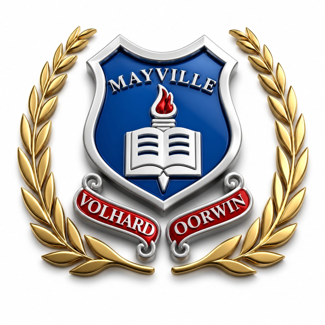 Laerskool Mayville wapen